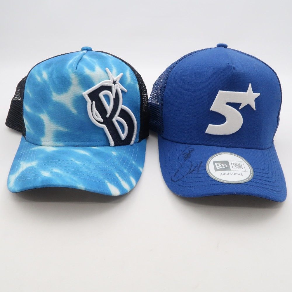 NEW ERA ニューエラ 2012|15|16宜野湾キャンプ GINOWAN|他 横浜DeNAベイスターズ ベースボールキャップ 6点 ONE SIZE ポリエステル 綿 セット おまとめ 野球 帽子 セリーグ メンズ HX349 WHITEMONARCHHOTEL_COM