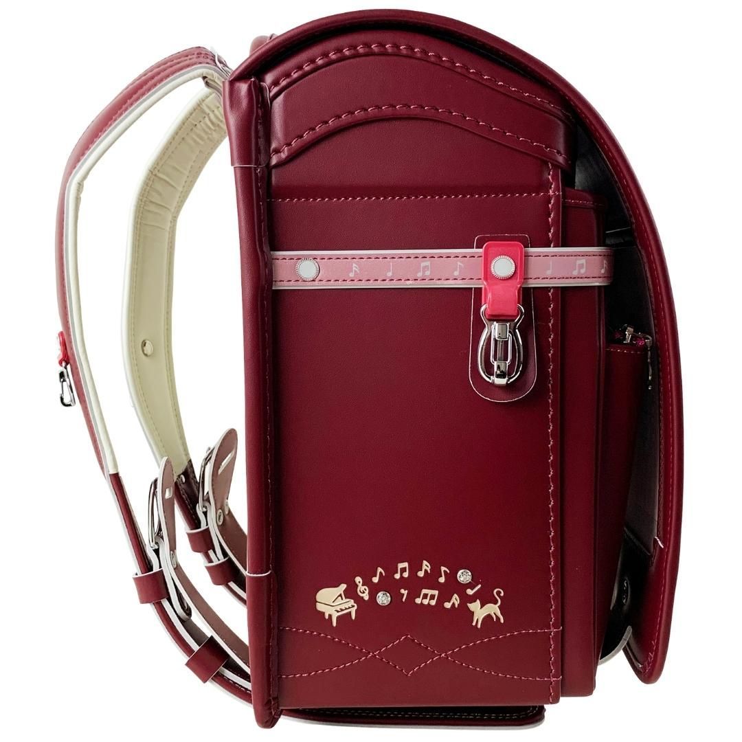 ランドセル フィットちゃん クラリーノ 日本製 ポルドー ブラウン ピンク ランドセル フィットちゃん クラリーノ 日本製 ポルドー ブラウン