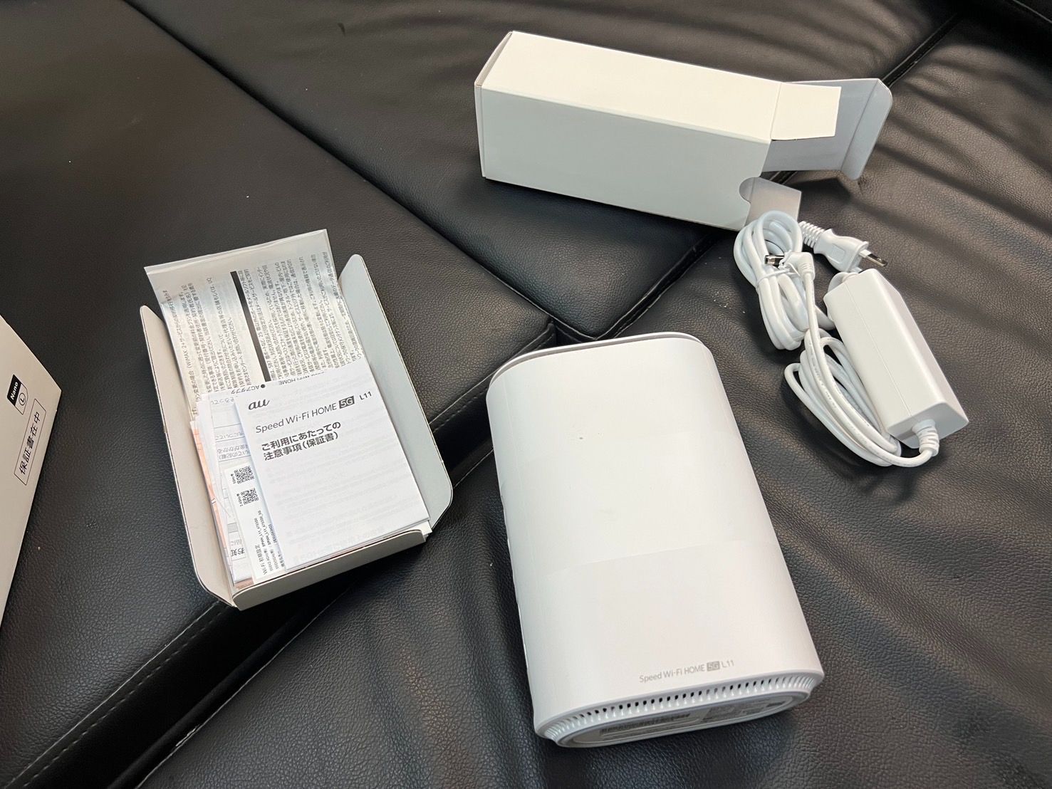 au Speed Wi-Fi HOME 5G L11 ホームルーター - メルカリ