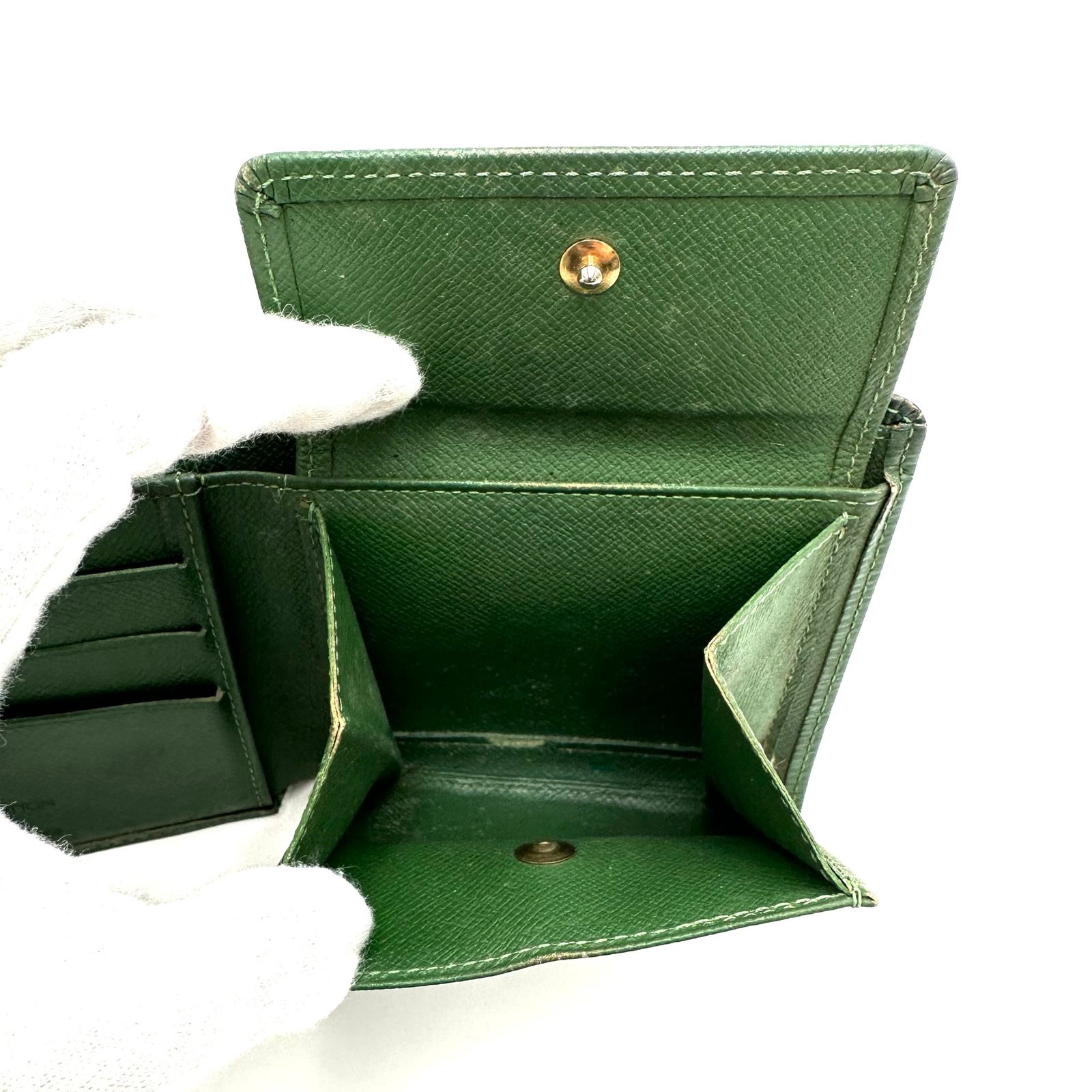 ルイヴィトン エピ ポルトフォイユ トレゾール 二つ折り財布 緑 グリーン 楽天市場】【財布】LOUIS VUITTON ルイ ヴィトン エピ ポルト