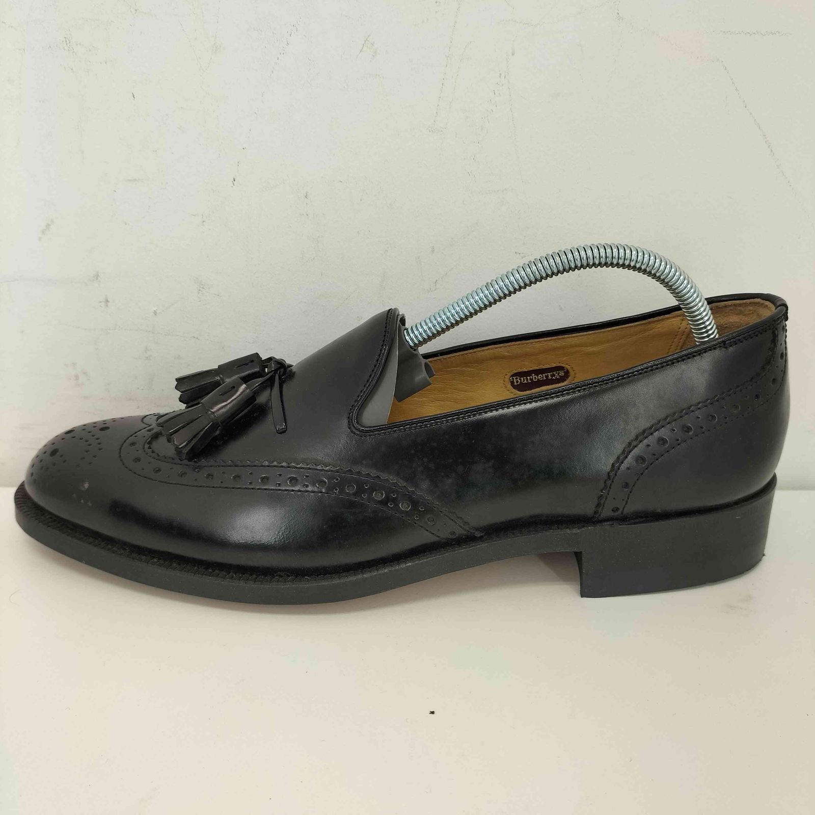 バーバリーズ タッセルローファー メンズ 25 EE