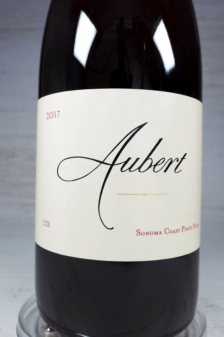 ★高評価95+点★オベール、CIX、ピノ・ノアール★ Aubert, CIX Estate Pinot Noir, Sonoma County [ 2017 ]