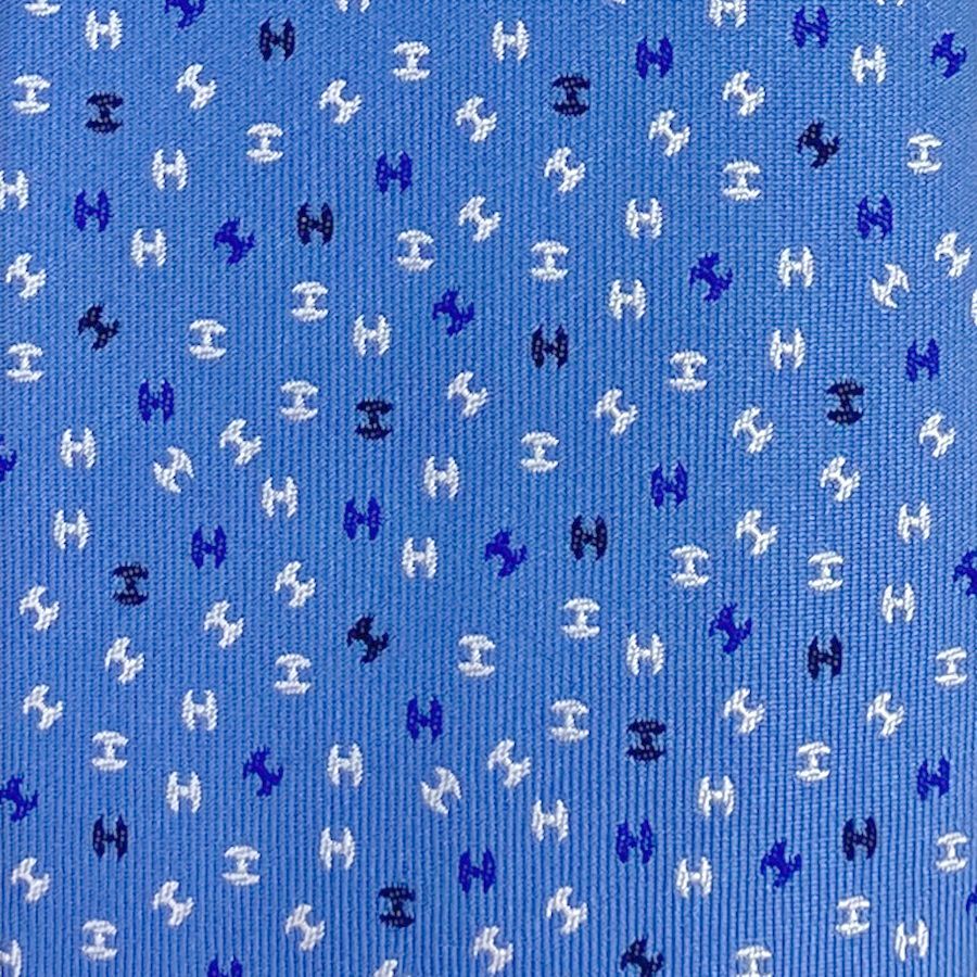 HERMES  ネクタイ ITS RAINING マリンフォンセ 新品未使用 新品】エルメス HERMES ネクタイ ヘヴィシルクタイ 7cm《 IT'S RAINING