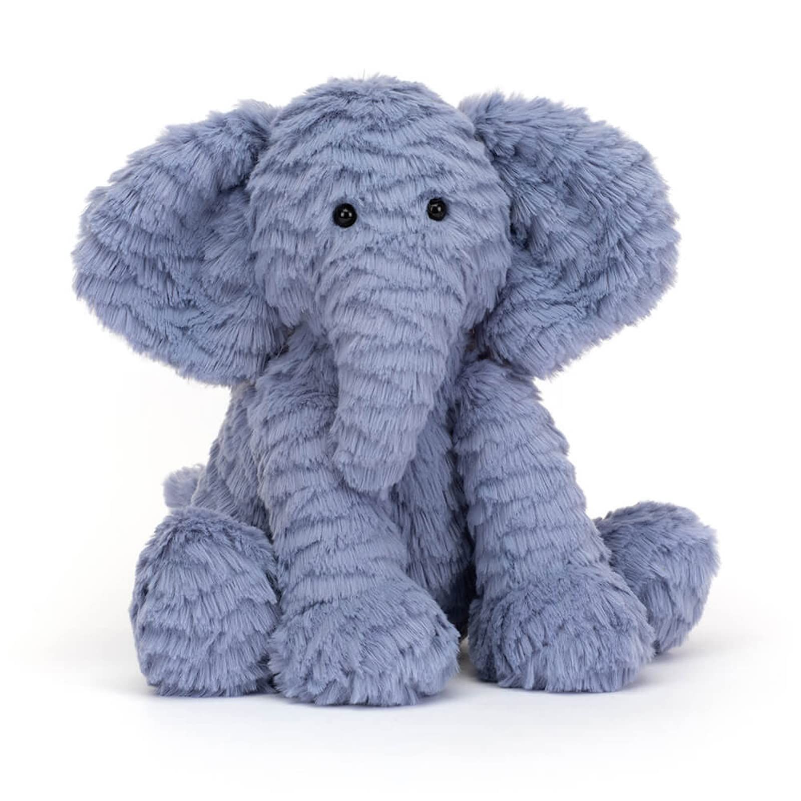 Jellycat Fuddlewuddle 象のぬいぐるみ Mサイズ 9インチ エレファント