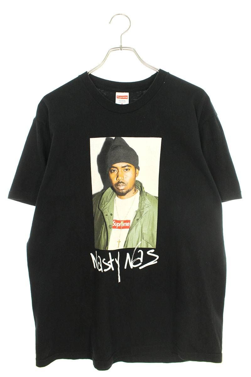 シュプリーム 17AW Nas Tee ナズフォトプリントTシャツ メンズ M | www ...