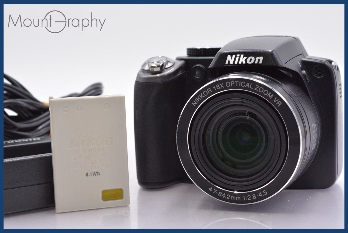 ☆極上美品☆ ニコン Nikon COOLPIX P80 18x バッテリー、充電器付属  