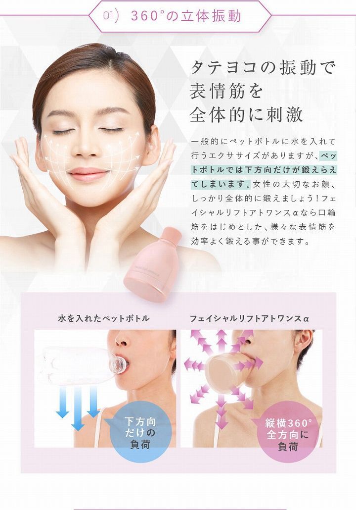 フェイシャルリフトアトワンスαビギナーズセット