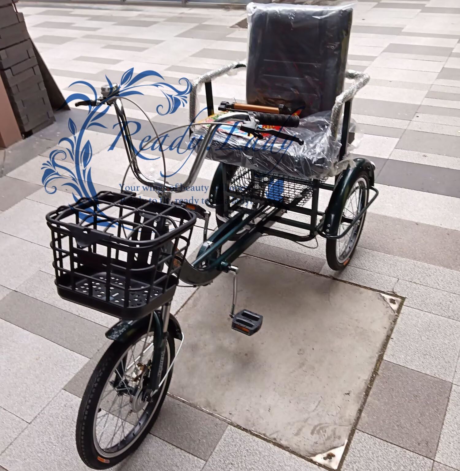 快適なシート 前後ブレーキ