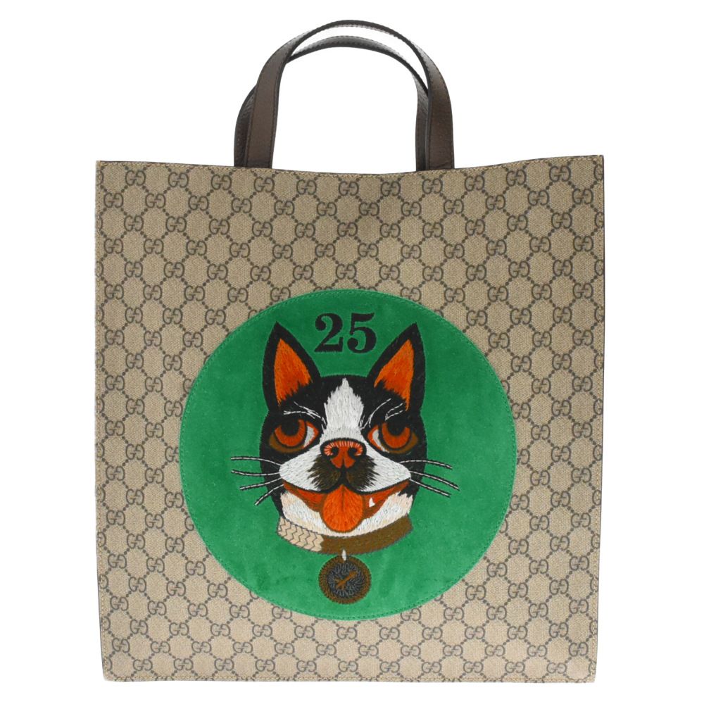 GUCCI (グッチ) GG SupremeBosco Tote Bag GGスプリーム ボスコ DOG