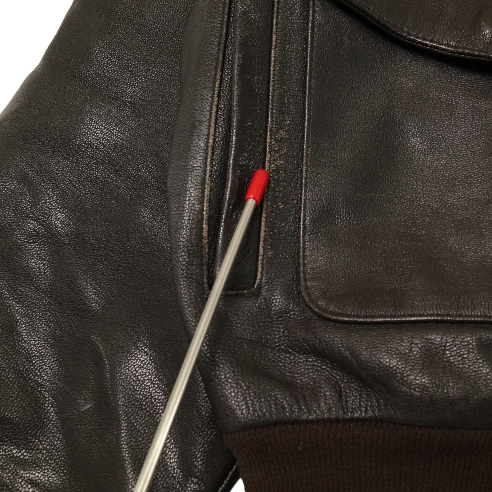 90年代 USA製 Cooper クーパー A-2 フライトジャケット レザー  