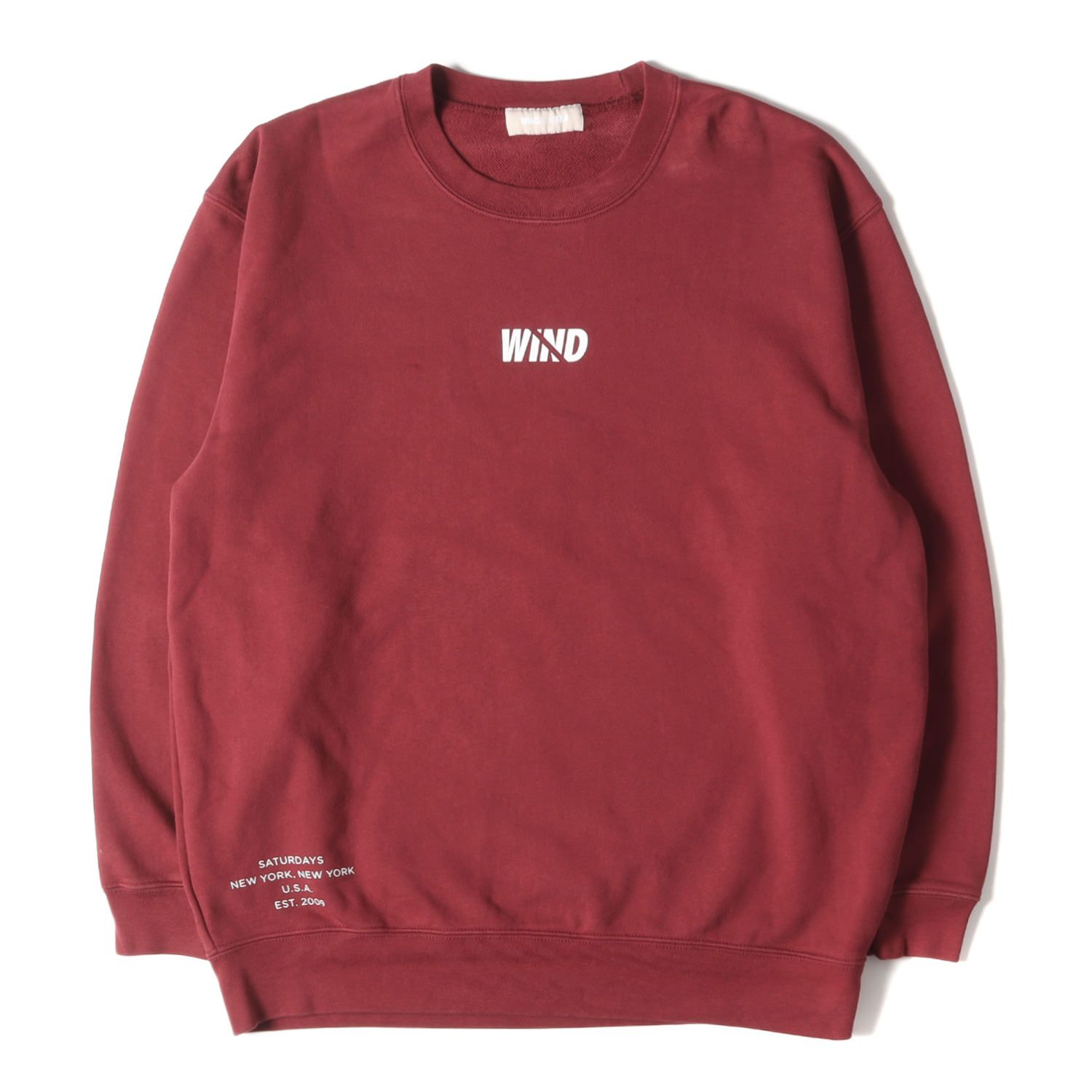 WIND AND SEA ウィンダンシー スウェット サイズ:L 21AW Saturdays NYC 
