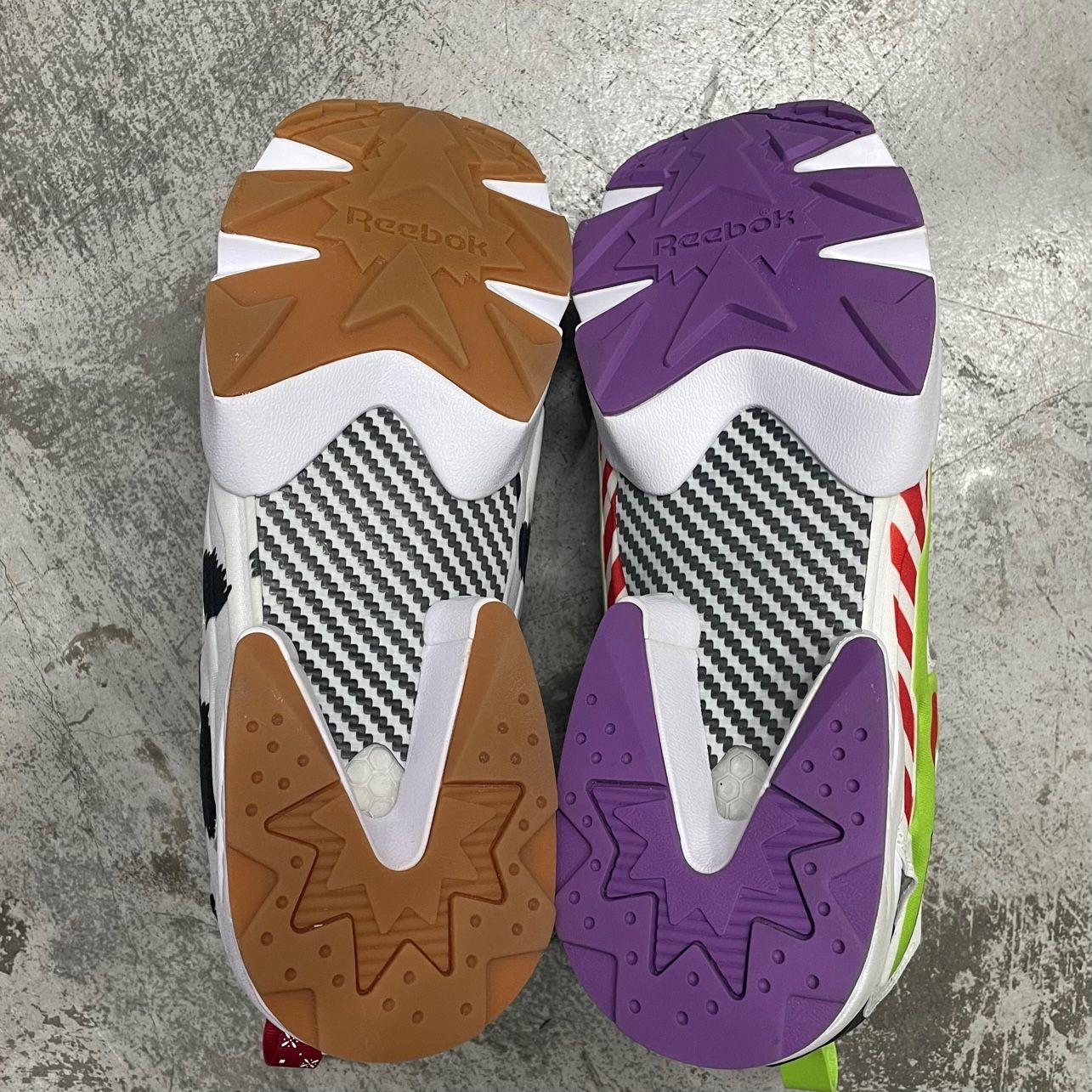 未使用品 Reebok BAIT TOY STORY INSTAPUMP FURY OG BUZZ and WOODY  