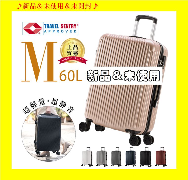 ♪新品＆未使用＆未開封♪ TSAロック搭載 送料無料 キャリーケース 