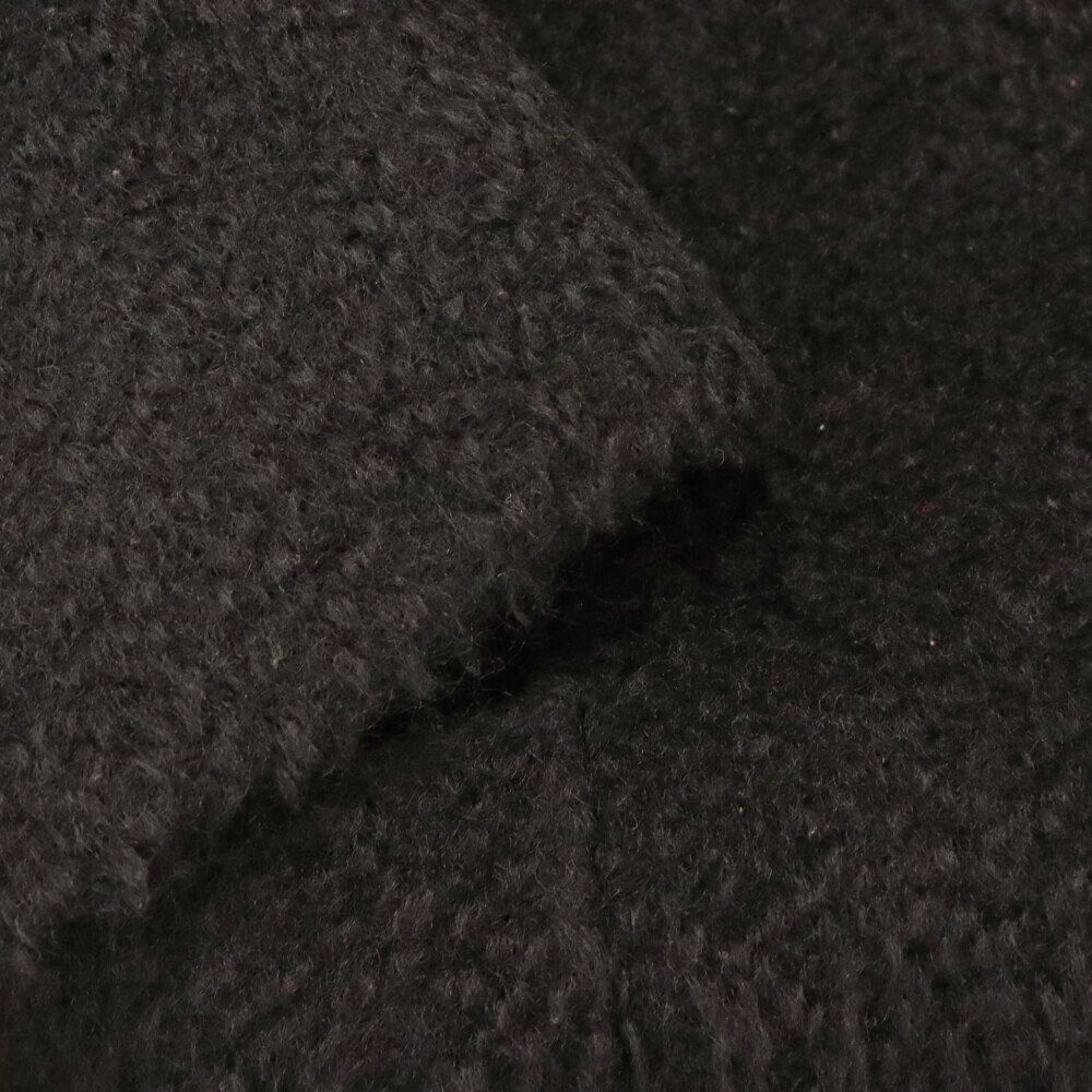 GUCCI グッチ モッズコートフード モヘヤ ウール 紫 バンブーボタン M GUCCI (グッチ) モヘア ウール バンブーボタン フーデッド