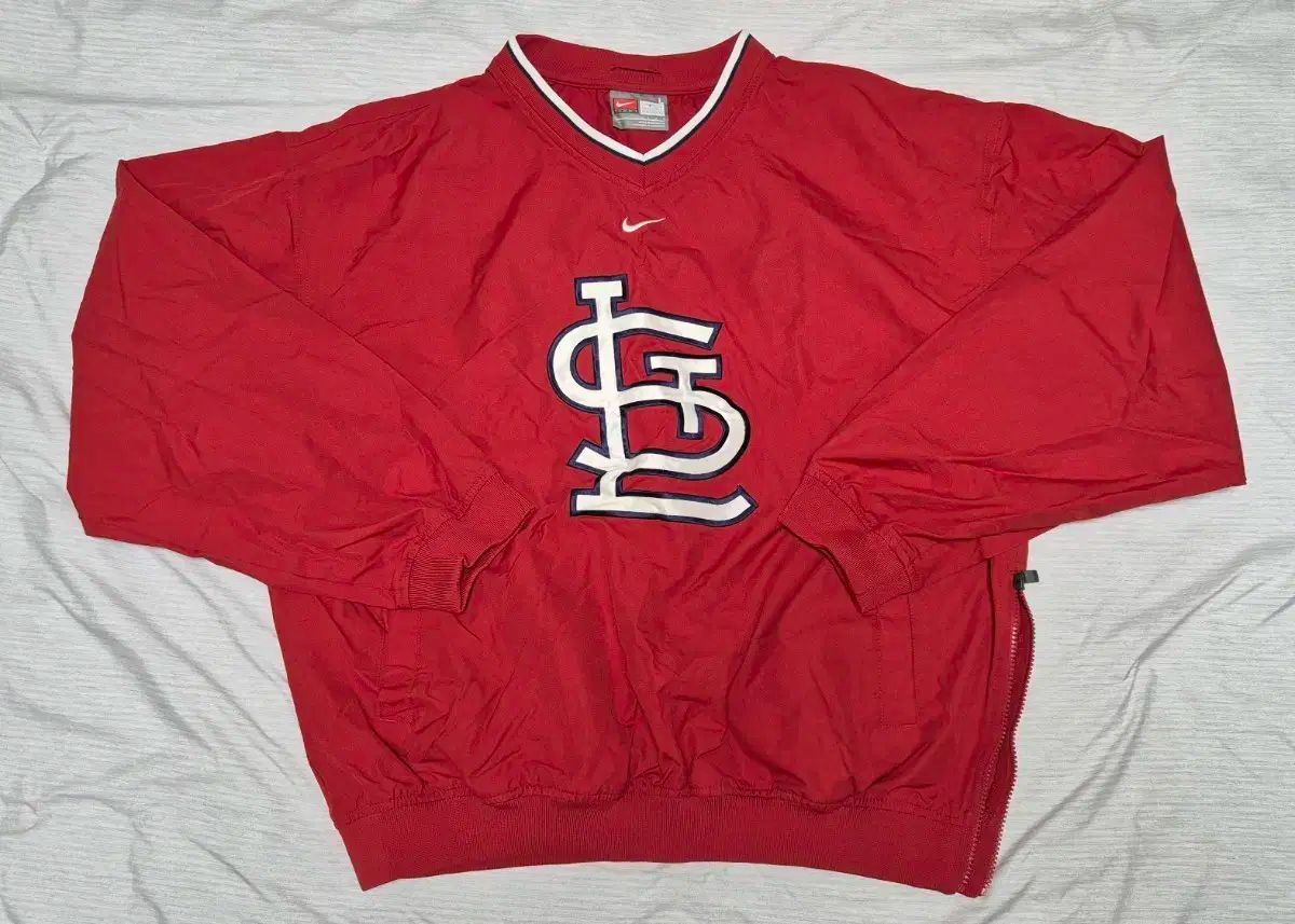 ナイキ MLB セントルイス カージナルス プルオーバー ウィンドブレーカー 野球ジャケット