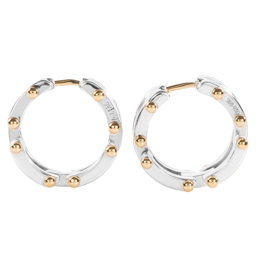 Tiffany & Co. ゲートリンク　フープピアス ティファニー ゲート フープピアス 925×750 12.3g ゴールド