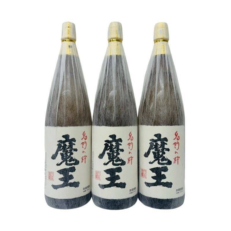 焼酎 まとめ売り3本セット 魔王 1800ml 25度 白玉醸造 【新品