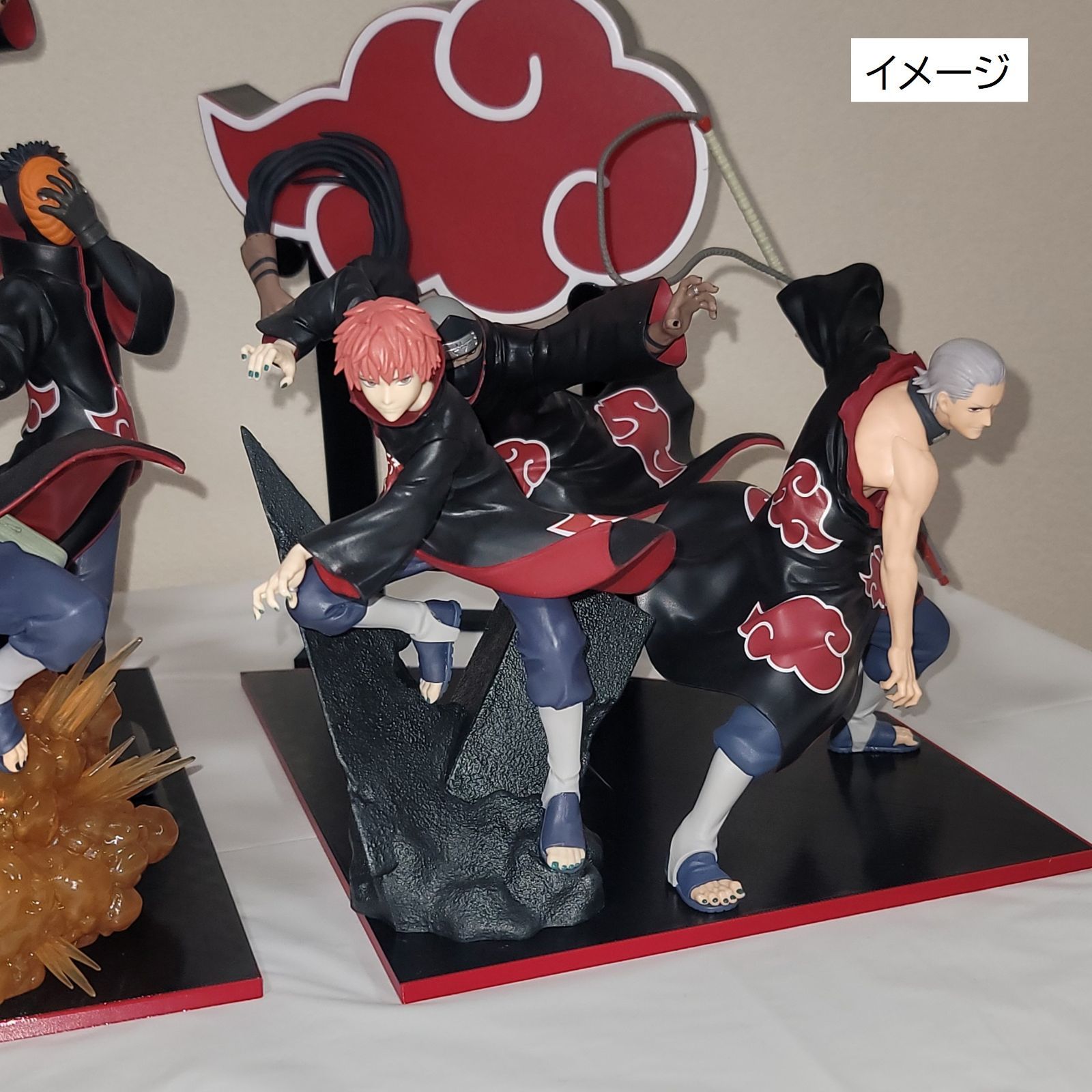 NARUTO-ナルト-疾風伝 フィギュア　暁 　11種 コンプセット➕暁ライト NARUTO 暁 フィギュア11体+ルームライト1個セット 🍃NARUTO🍃 NARUTO