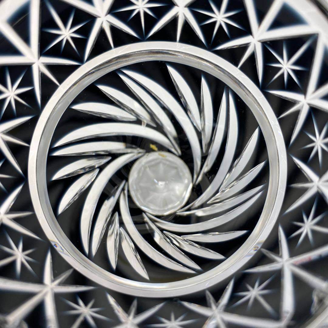 薩摩びーどろ工芸　切子　凛禅　共箱A　高さ10.5㎝　東Y6-0603☆1F 薩摩びーどろ工芸 切子 凛禅 共箱A 高さ10.5㎝ 東Y6-0603☆1F