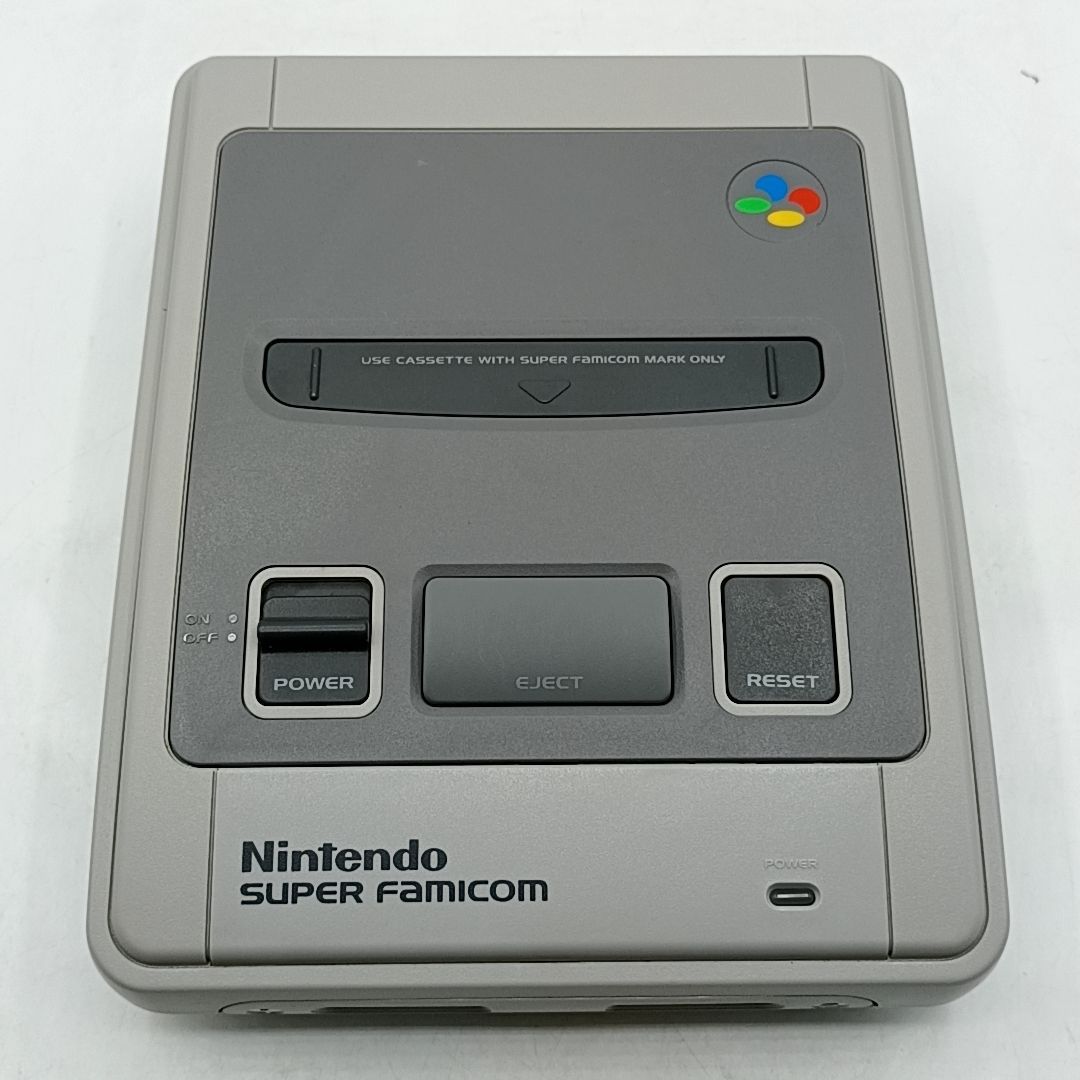 動作品 任天堂 スーパーファミコン キャリーケース ゲーム6本付き 一式セット スーパーマリオ ドンキーコング