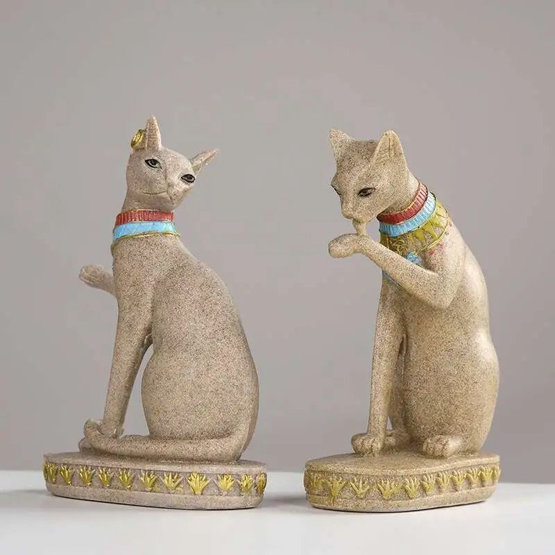 オブジェ オーナメント 置物 装飾品 人形 フィギュア 猫 ネコ ねこ キャット 北欧 おしゃれ 可愛い かわいい キュート スタイリッシュ 癒し 玄関 リビングルーム ダイニング 寝室 子供部屋 書