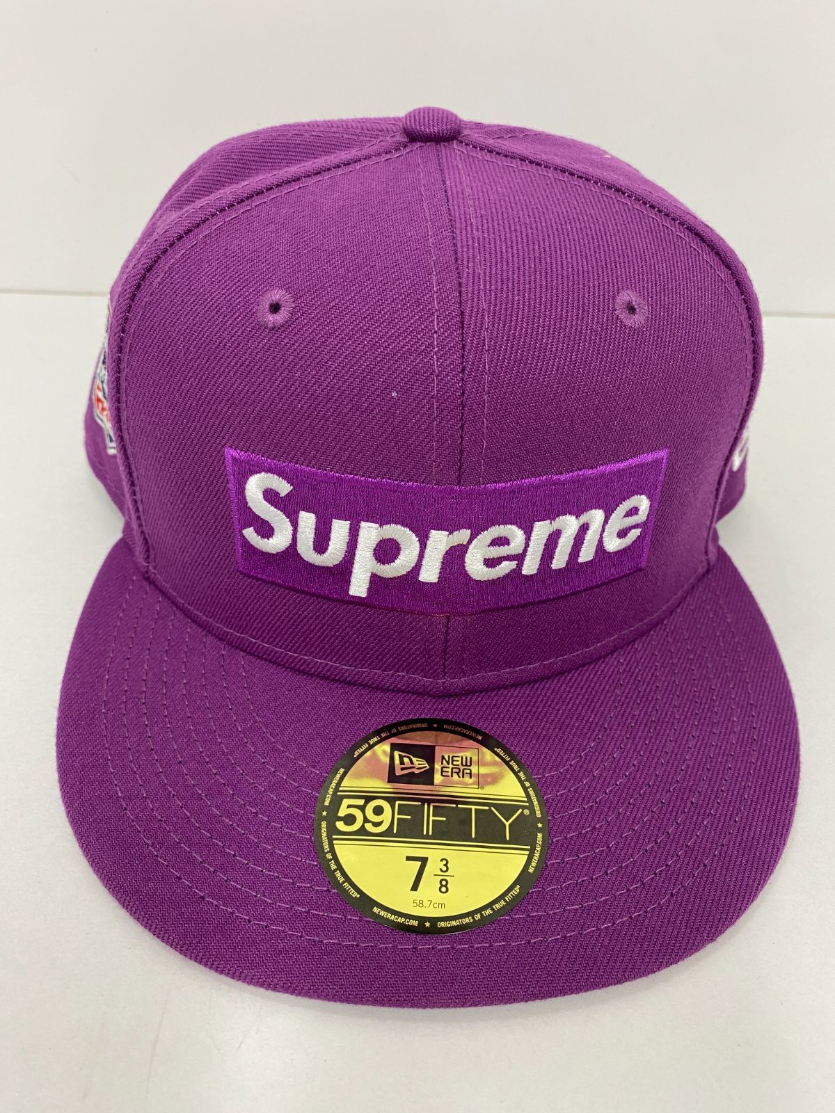 SUPREMEBox Logo CAP紫【中古】【74-20240510-B-055】【併売商品】