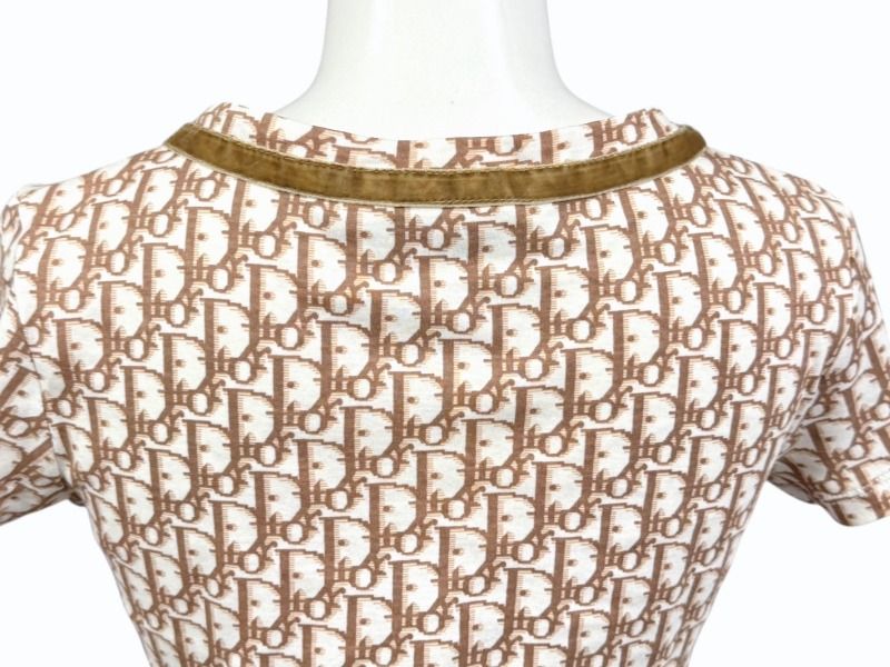 極美品 クリスチャンディオール ガリアーノ期 トロッター 半袖 Tシャツ L 極美品 Christian Dior クリスチャンディオール 半袖VネックT
