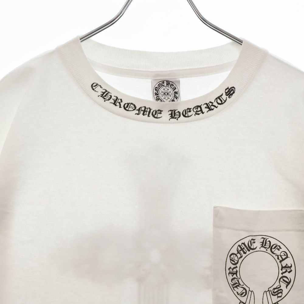 CHROME HEARTS クロムハーツ Back Print Pocket S/S Tee バックダガー 