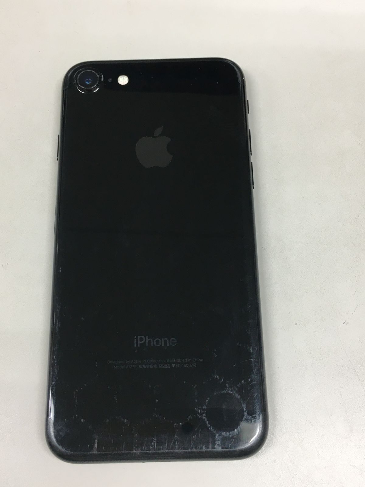Apple - 美品　iPhone7 ジェットブラック 256GB SIMフリー 新品大容量電池 SIMフリー iPhone7 256GB ジェットブラック 電池83% - メルカリ