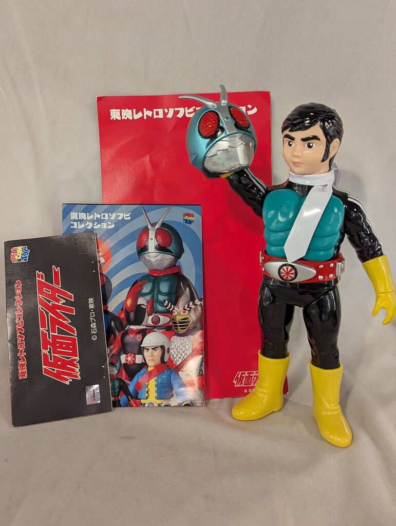 東映レトロソフビコレクション 仮面ライダー ショッカーライダーNo.2 東映レトロソフビコレクション」仮面ライダーの新作は