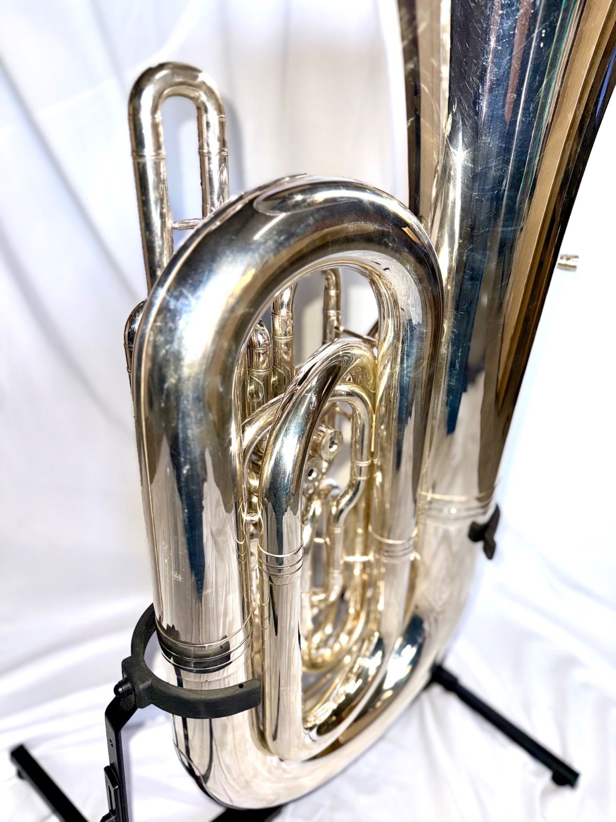 希少中古 YAMAHA チューバ C管 YCB-822S ハードケース付き 金管楽器