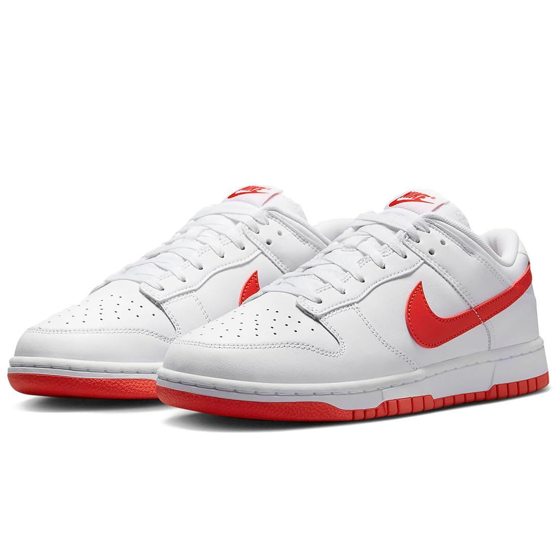 [ナイキ] ダンク ロー レトロ DUNK LOW RETRO ホワイト/ピカンテレッド DV0831-103 日本国内正規品 26.0cm [ホワイト/ピカンテレッド] [26.0 cm]