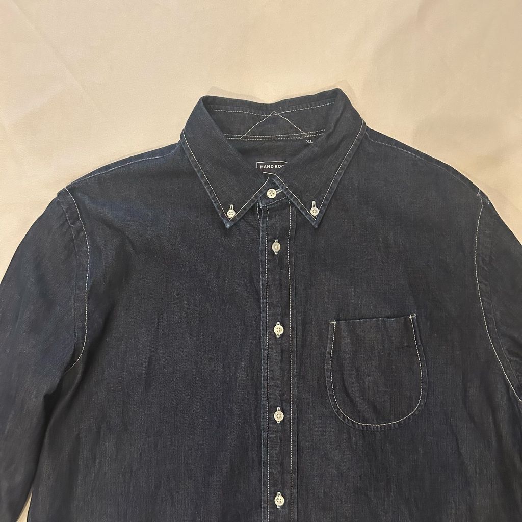 COMOLI デニムジャケット Q03-01006 19AW サイズ1 COMOLI 19AW DENIM JACKET TYPE-1ST Q03-01006 INDIGO 3 Men's