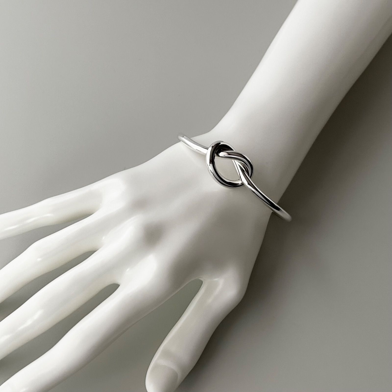 GEORGJENSEN ジョージジェンセン ラブノットシルバー925 バングル