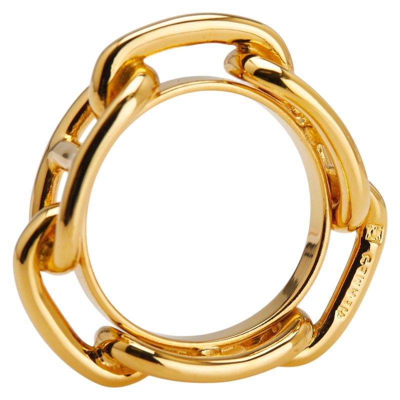 Hermesレディース　ベルト　シェーヌダンクル　ゴールド金具　美品　エルメス HERMES エルメス シェーヌダンクル ヴェルソ SHサイズ
