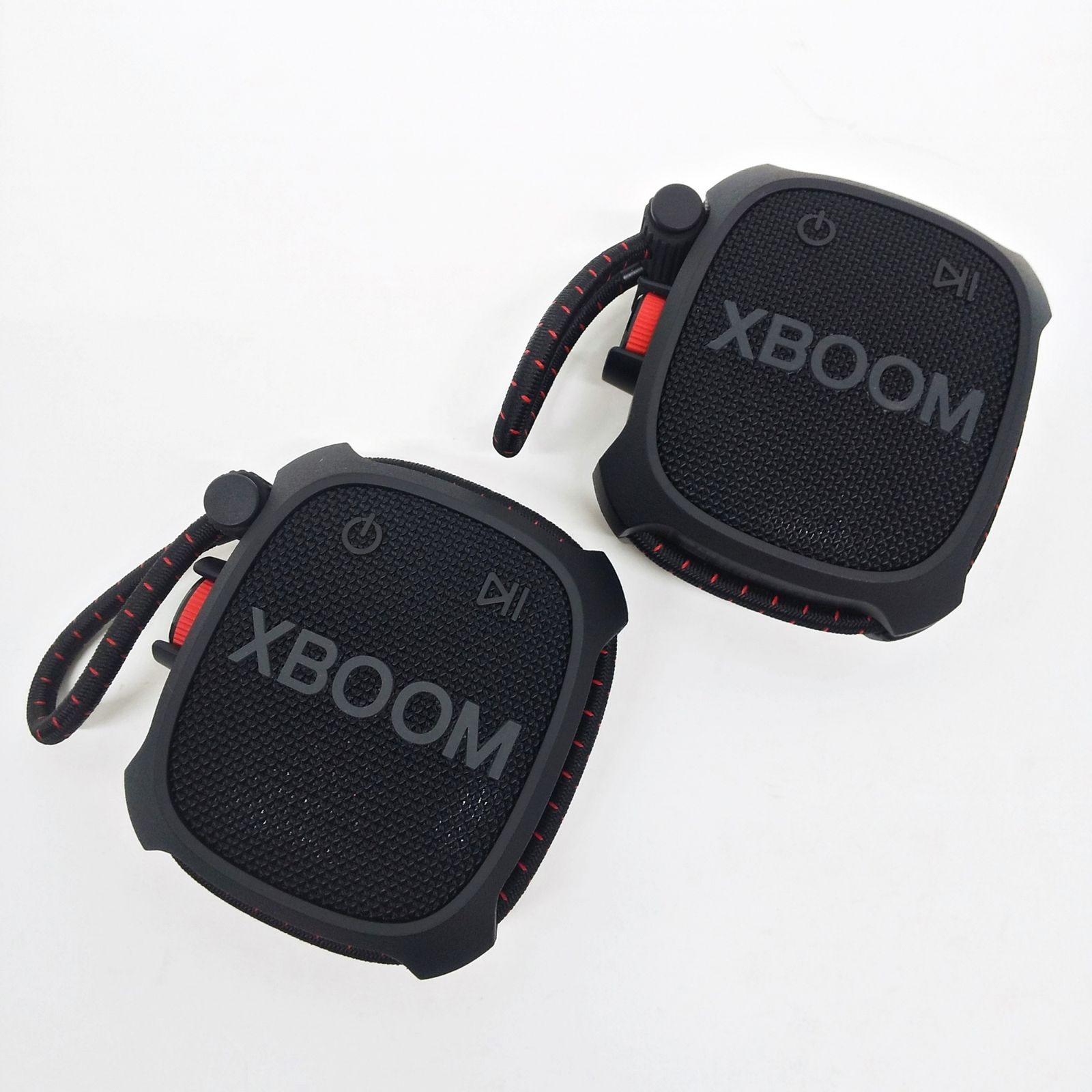 LG Electronics - LG XBOOM Go Bluetooth 5.3 ポータブルスピーカー 2個セット XG2TBK 防水防塵 IP67 ブラック ワイヤレス エルジー R2503-098 LG XBOOM Go Bluetooth 5.3 ポータブルスピーカー 2個セット