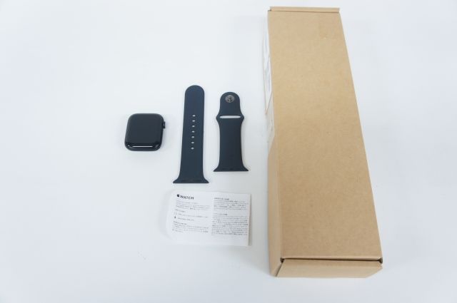 Apple Watch Series9 GPS Cellularモデル 45mm 3M597J|A ミッドナイトスポーツバンド バッテリー最大容量