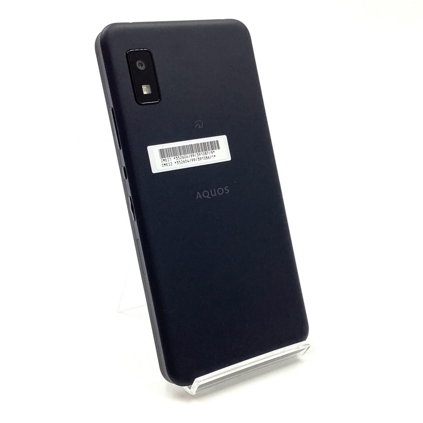 全額返金保証 最速発送 SHARP AQUOS wish2 64GB Charcoal Y!mobile A204SH 白ロム 動作 済
