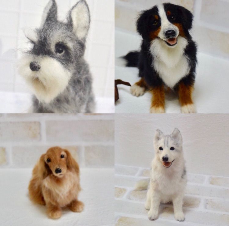 2022年新作入荷 ☆ミィ！☆羊毛フェルト【狆】犬 オーダー from