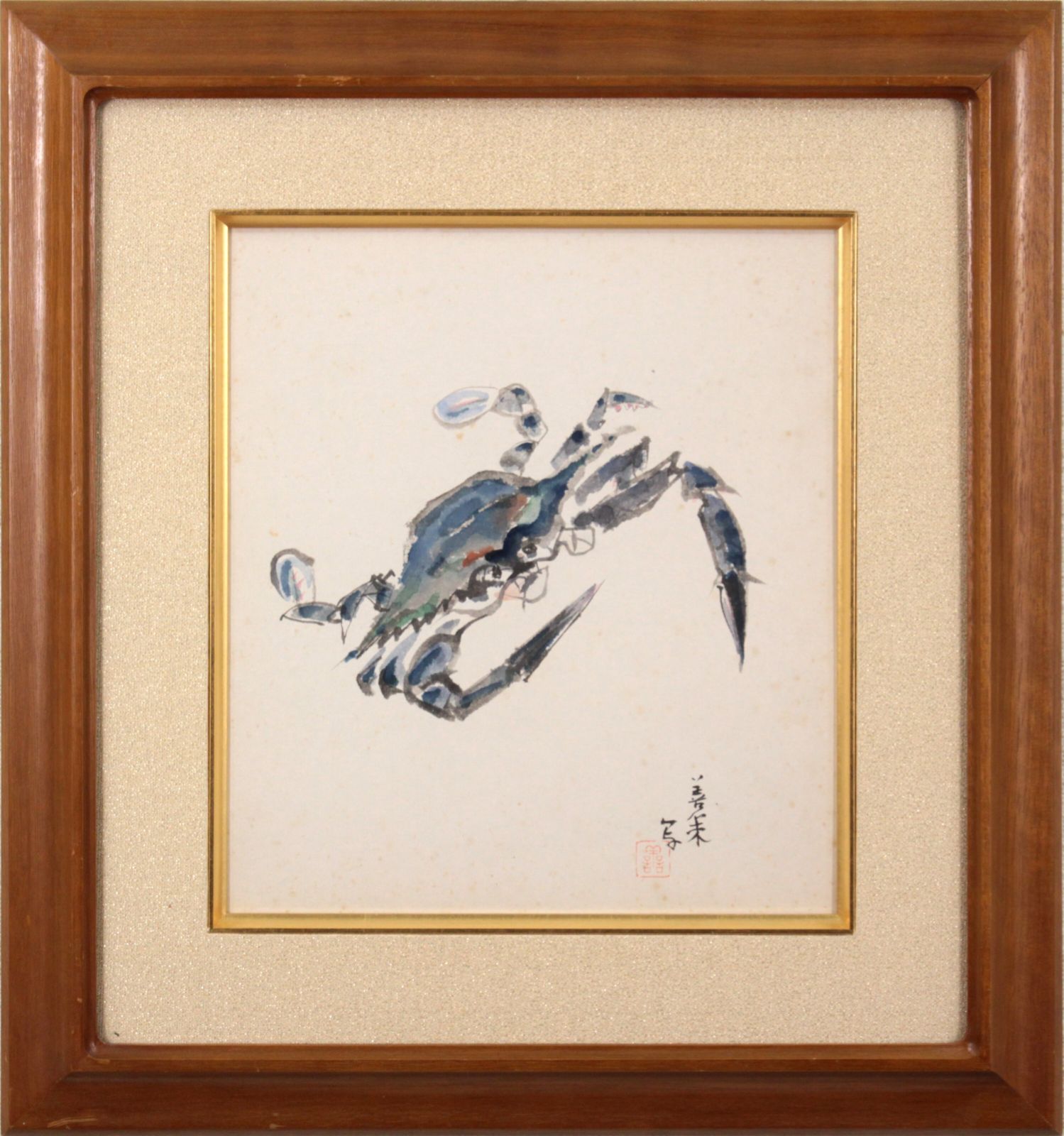 福袋 売れ残り 水彩画『千里横行』【真作保証】 中村善策 絵画 北海道画廊 探り - 絵画+タペストリー