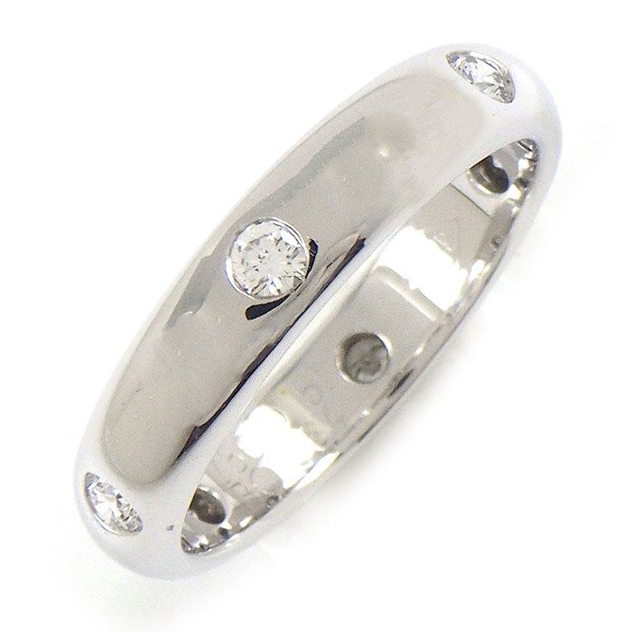 カルティエ Cartier リング ステラ 6ポイント ダイヤモンド K18WG 10.5  