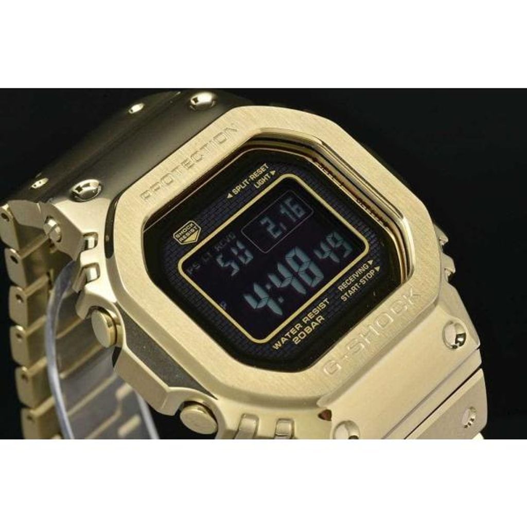 カシオ GMW-B5000GD-9JF Gショック フルメタル メンズ SS ソーラー電波