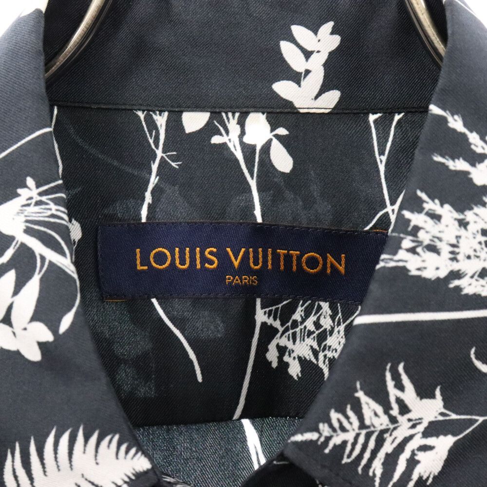 LOUIS VUITTON (ルイヴィトン) 20AW LVリーフ シルク総柄長袖