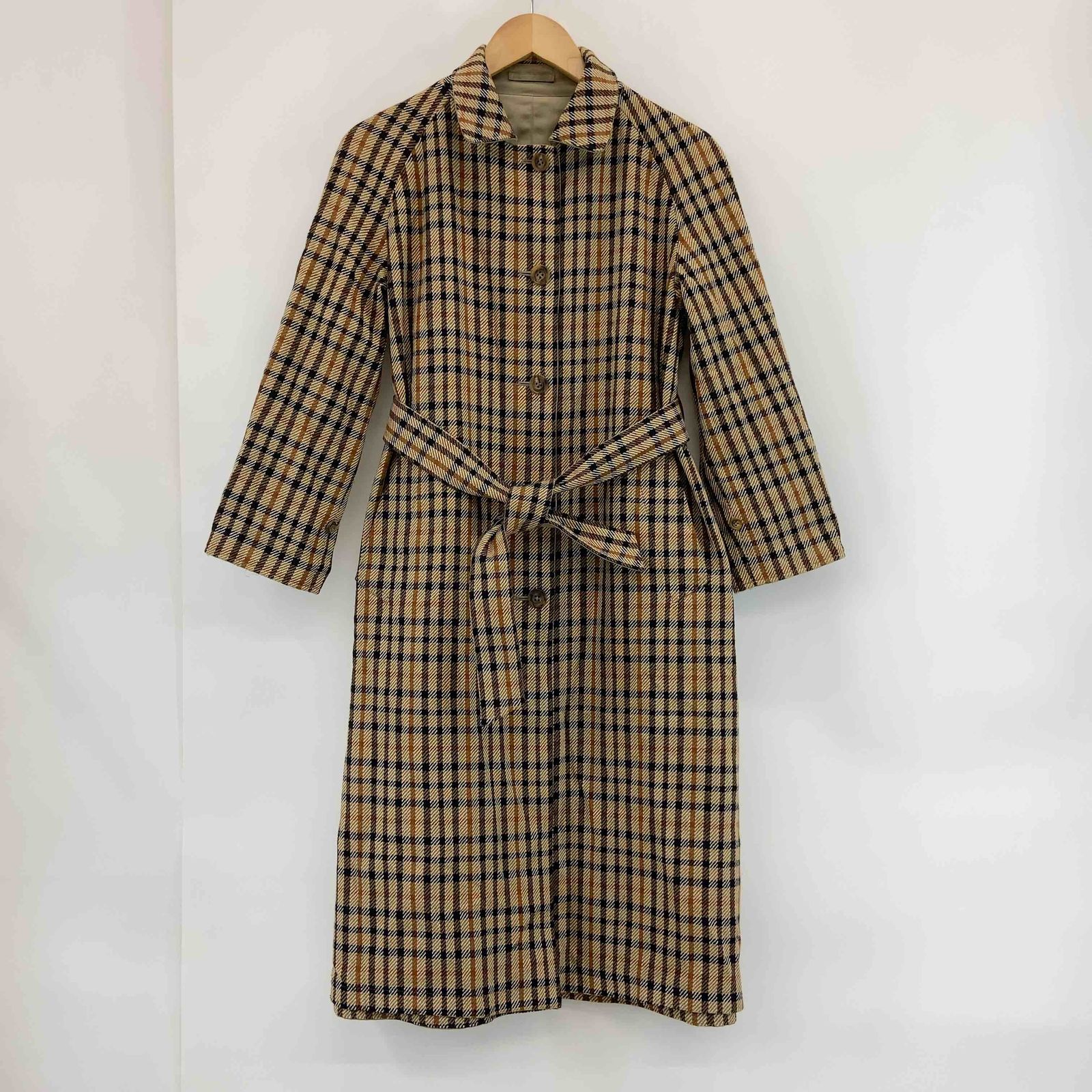 Daks ダックス レディース チェスターコート リバーシブル ベルト付き 