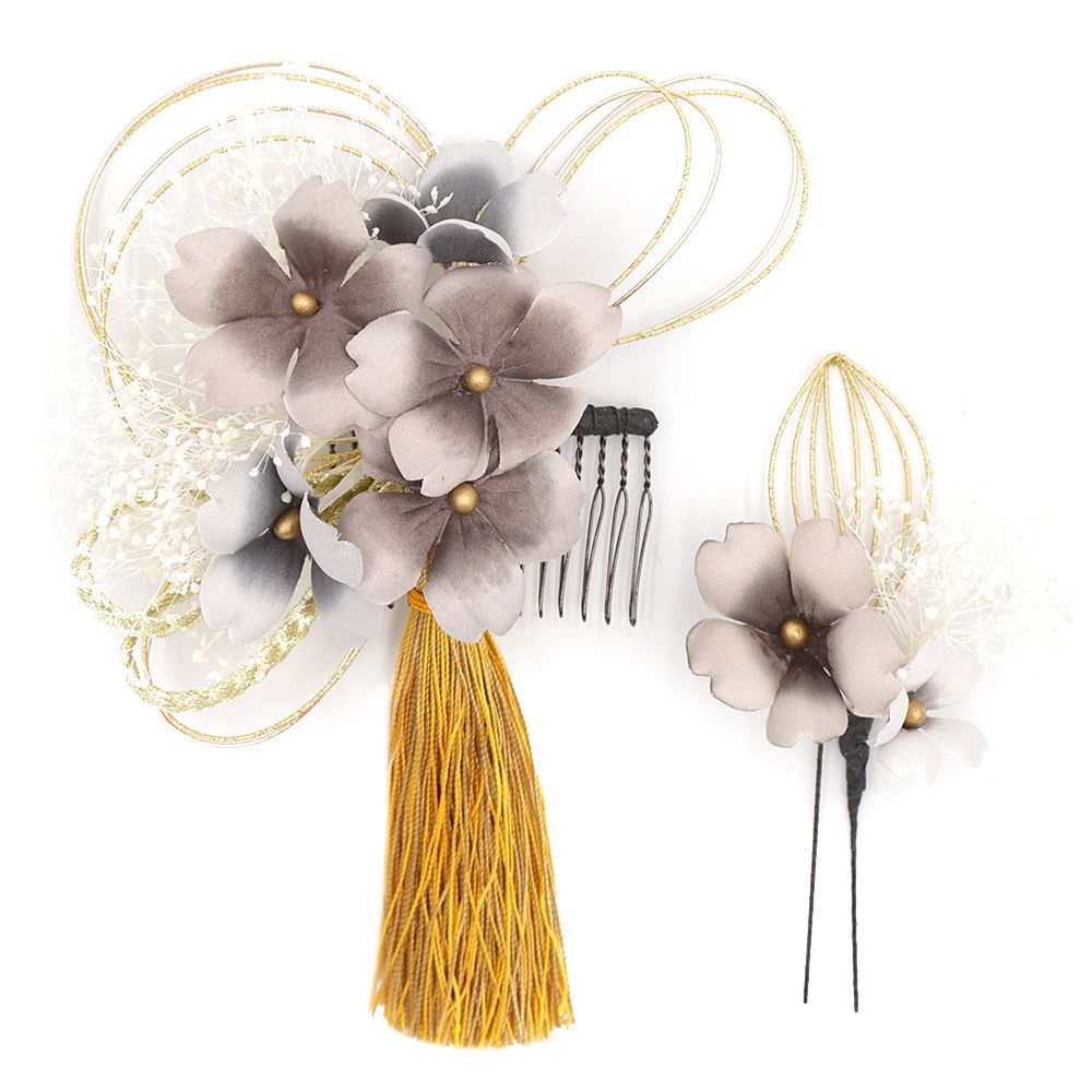 レジン ウサギ ハンドメイド ヘアゴム ブローチ ♡⃛ お花畑のうさ