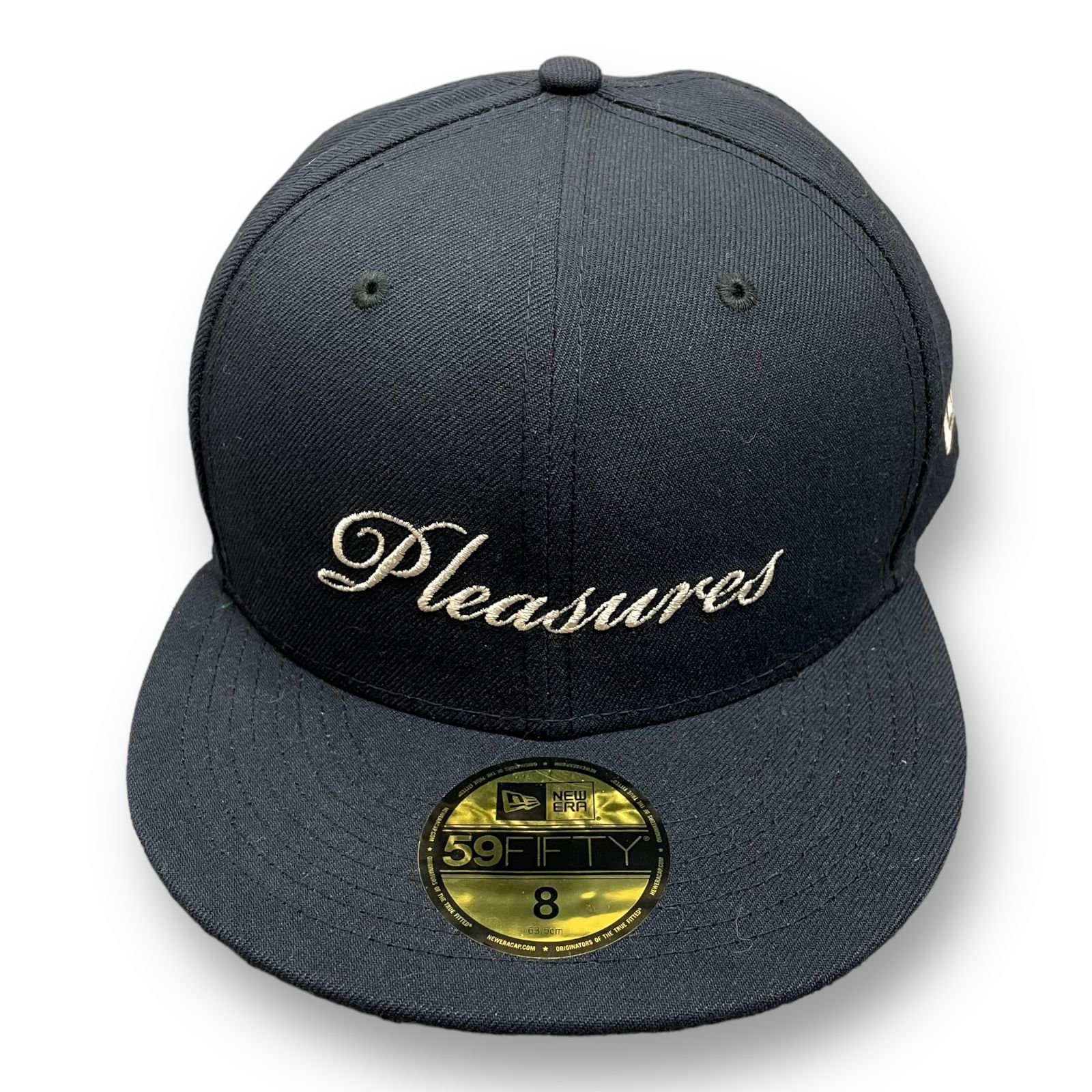 美品 PLEASURES NEWERA 刺繍 天使 キャップ プレジャーズ ニューエラ 8 