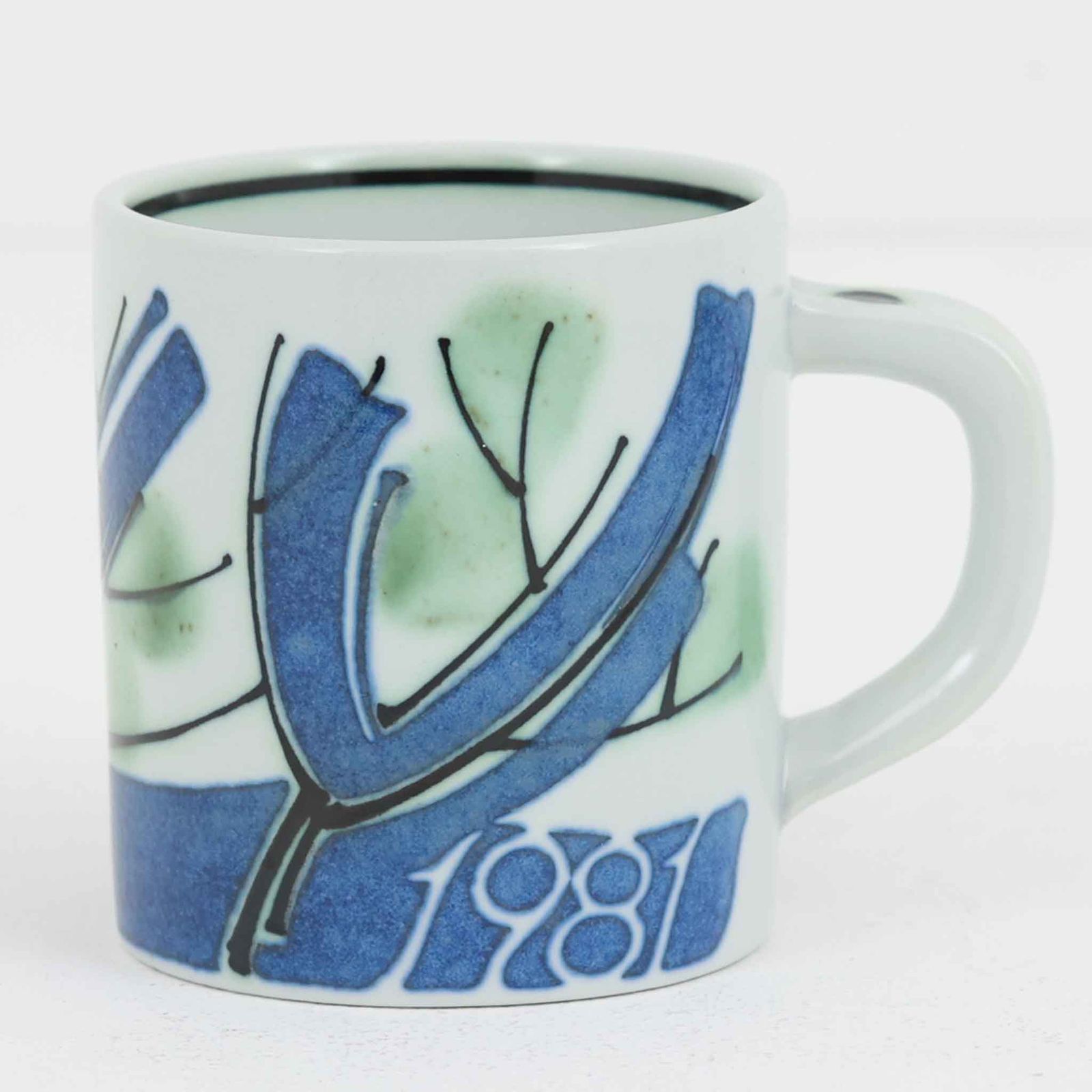 Royal Copenhagen ロイヤルコペンハーゲン イヤーマグカップ 1981年 北欧食器 北欧雑貨 デンマーク 食器 TA15453