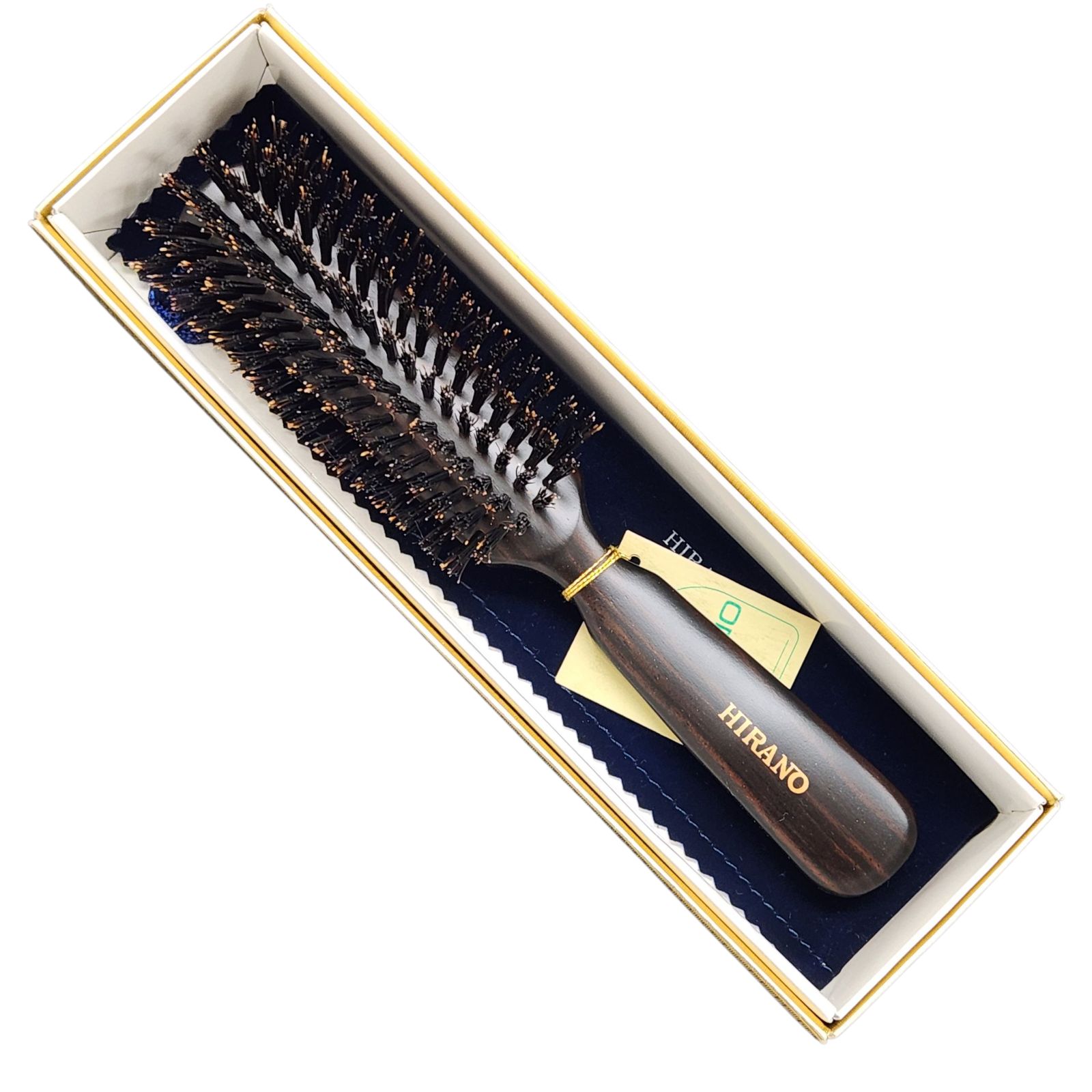 新品未使用】ブラシの平野 ヘアブラシ B-4 箱付き 保存袋付き