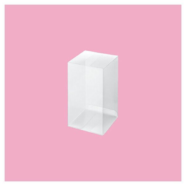 【まとめ買い10個セット品】クリアボックス 8×8×16cm 10枚  61-549-82-8 【 ラッピング用品 ギフトボックス クリアボックス クリアボックス 】