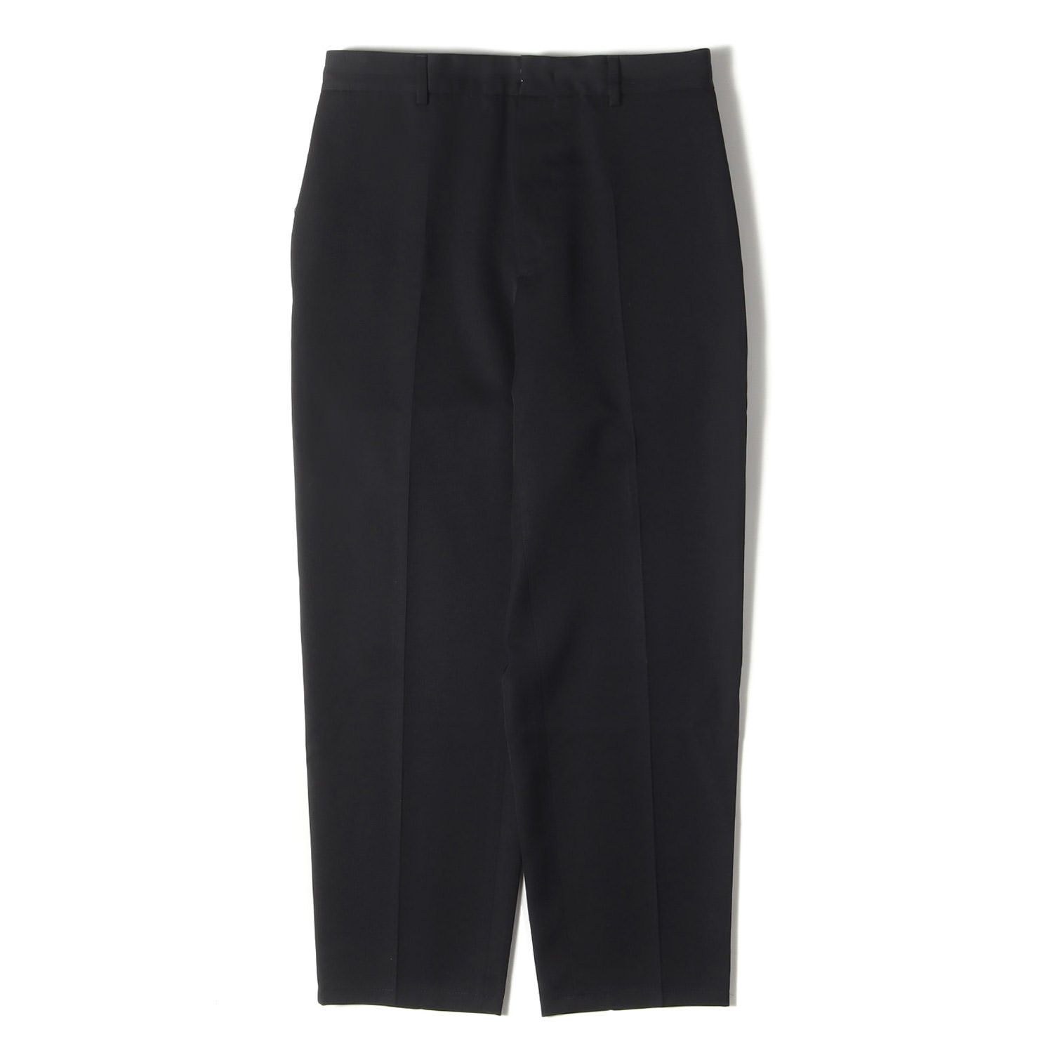 JIL SANDER ジル サンダー パンツ サイズ 46 | 22SS ワンプリーツ テーパード トラウザー スラックス パンツ ELASTICATED WAIST TROUSERS | ブラック | イタリア製
